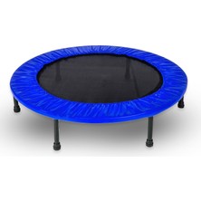 Happy Trend 102 cm 40" Yuvarlak Stabil Çelik Çerçeve 22 cm Yükseklik Çocuk ve Yetişkin Için Taşınabilir Profesyonel Fitness Egzersiz Trampolini