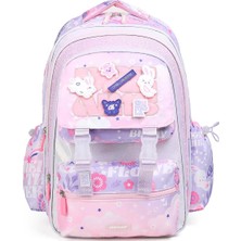 Kawin Chımola Unisex Çocuk Sırt Çantası, Mor, M