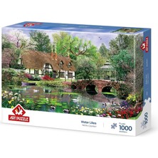 Happy Trend Puzzle Nilüfer Çiçekleri 1000 Parça Puzzle