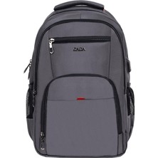Kawin Genel Dada 06 Ortaokul Lise Üniversite Okul Çantası Laptop Dizüstü Bilgisayar Çantası 13,3"-14" Inç Unisex Gündelik Kadın Erkek Sırt Çantası USB Type-C Aparat Darbe Emici Koruma Su Geçirmez Kumaş