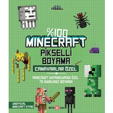 Happy Trend Minecraft Pikselli Boyamalar Canavarlar Özel