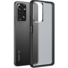 Happy Trend Xiaomi Redmi Note 11 Pro 5g ile Uyumlu Kılıf Siyah Vulga Sert Kapak Orijinal Esnek Ince Geliştirilmiş Dayanıklı Darbe Karşıtı Koruyucu Yeni Nesil Tasarım (Xiaomi Redmi Note 11 Pro 5g, Siyah)