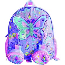 Kawin Dream+Vest Unisex Çocuk Sırt Çantası, Mor, M