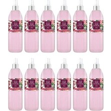Mabelme Store Prime Kiraz Çiçeği Kolonyası Silindir Pet Şişe Sprey 150 ml x 12 Adet