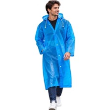 Happy Trend Uzun Yağmurluk – Su Geçirmez Kapüşonlu Unisex Yağmurluk Hafif ve Dayanıklı Yağmur Montu
