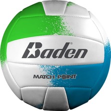 Happy Trend Match Point Cushioned Synthetic Leatheroutdoor Recreation Backyard Volleyball + College Camp Ball All Ages Official Size 5