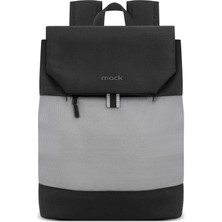 Kawin Mack Zen Eco MCE-1301 Sırt Çantası - Mac Book Çantası, Hırsızlığa Karşı Koruma, Küçük, Mini, 13-14 Inç Laptop, Günlük ve Iş Kullanımı, Şık Tasarım, Üniversite ve Okul Için, Siyah Gri