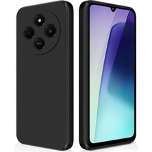 Happy Trend Xiaomi Redmi 14C ile Uyumlu Lansman Kılıf, Içi Kadife Silikon, Kamera Çıkıntılı Koruyucu, Leke Tutmaz ve Darbe Emici Şık Kapak (Siyah, Xiaomi Redmi 14C)