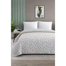 Happy Trend Çift Kişilik Pike Yatak ÖRTÜSÜ%100 Pamuk 220X230 Zeytin Yaprak