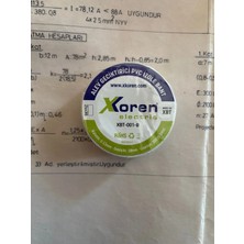 Xoren Beyaz Elektrik Bandı 10 Adet