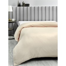 Happy Trend Çift Kişilik 200X220 Nevresim Yorgan Kılıfı - Krem