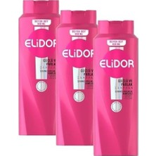 Mabelme Store Prime Elidor Saç Bakım Şampuanı, Güçlü ve Parlak, 650 ml (3 Paketi)
