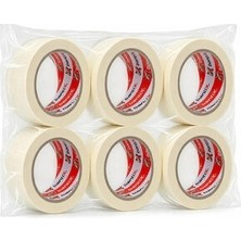 Çerçici Maskeleme Bandı Kağıt Bant 48 mm x 20 mt 6 Adet