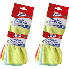 Str Store Mikrofiber Temizlik Bezi 4'lü (2 Paketi)