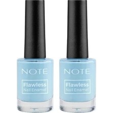 Mabelme Store Prime Nail Flawless Oje 115 Baby Blue, Mavi (2 Paketi)