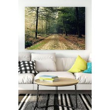 Mabelme Store (PSTER15761) Ağaçlı Yol Doğa Manzara Kanvas Tablo 50 x 70