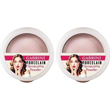Mabelme Store Prime Porcelain Terracotta Powder Pudra (No: 2) (2 Paketi)
