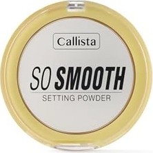Mabelme Store Prime Callista So Smooth Setting Powder Makyaj Sabitleyici Transparan Pudra 01 Bake Me Up