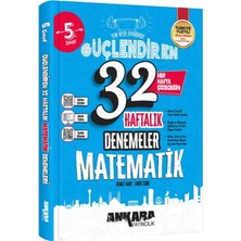 Ankara Yayıncılık 5. Sınıf Matematik Güçlendiren 32 Haftalık Denemeler