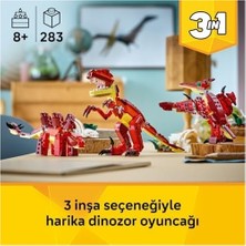 Mabelme Store Prime Creator 3’ü 1 Arada Vahşi Dinozor 31379 – 8 Yaş ve Üzeri Çocuklar Için Velociraptor, Stegosaurus Veya Pterosaura Dönüşebilen Yaratıcı Oyuncak Ya
