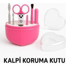 Mabelme Store 10'lu Manikür Pedikür Seti – Paslanmaz Çelik | Tırnak Törpüsü,, Et Pens Seti | Taşınabilir Kutulu Tırnak Bakım Seti | Kadın Erkek Için Uygun