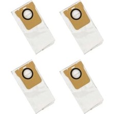 Mabelme Store H40 Ultra, Mop 2 Ultra, S20 Plus, X10, X20 Plus, X20 Pro, S10 Pro Süpürge ile Uyumlu Toz Torbası 4 Adet