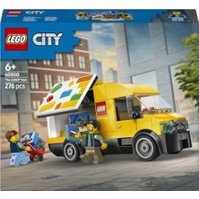 Mabelme Store Prime City: Kamyonet 60500 – 6 Yaş ve Üzeri Erkek ve Kız Çocuklar Için Sürücü ve Işçi Minifigürleri Içeren Yaratıcı Dekoratif Oyuncak Yapım Seti, Çocu