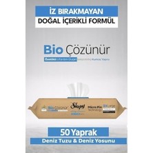Mabelme Store Prime Bio Çözülür Deniz Tuzu ve Yosunu 50 Yaprak