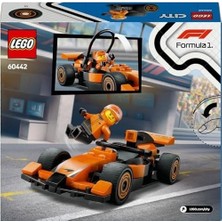 Mabelme Store Prime City Mclaren Yarış Arabalı F1 Sürücüsü 60442-6 Yaş ve Üzeri Çocuklar Için Mini Yarış Arabası Içeren Yaratıcı Oyuncak Yapım Seti, Doğum Günü Hedi