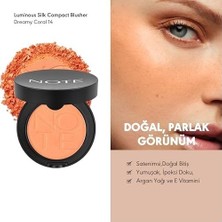 Mabelme Store Prime Cosmetics Luminous Silk Compact Blusher 14 Dreamy Toz Allık