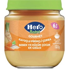 5 Adet Hero Baby Gourmet Kavanoz Mama Havuçlu Pirinçli 120 gr