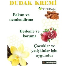 Mabelme Store Prime (2 Adet) Dudak Kremi Propolis Bal Tarçın Sarı Kantaron Vanilya Shea Hindistan Cevizi Nar Çekirdeği Nemlendirici, Koruyucu Onarıcı