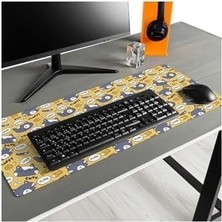 Mabelme Store Prime Kız Arkadaşa Hediye Sevimli Kedi Tasarımlı Mousepad - Mouse Pad - Fare Altlığı