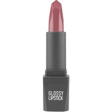 Mabelme Store Prime Uzun Süre Kalıcı Yoğun Renk Veren Nemlendirici Parlak Ruj - Glossy Lipstick 312 Rose