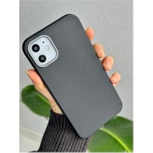 Mabelme Store Prime 11 ile Uyumlu Estetik Dokulu Deri Görünümlü Esnek Silikon Kılıf