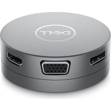 Mabelme Store Prime DA310, 7'si 1 Arada Usb-C Adaptör (4k (3840 x 2160) @ 30Hz, VGA Fhd (1920 x 1080) @ 60 Hz, HDMI 2.0 Ila 4K@60Hz, Displayport,, Usb-A 3.1, 3 Yıl