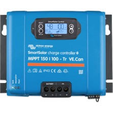 Victron Energy Victron Smartsolar Mppt 150/100-TR Ve.can 150V 100A Bluetooth Solar Şarj Cihazı 12/24/48V