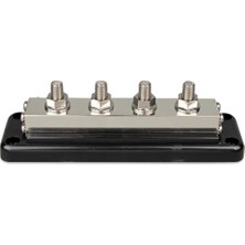 Victron Energy Victron Busbar 600A 4p Kapaklı Dc Bara 4 Ana Bağlantı + 8 Vidalı Terminal 70V Dc