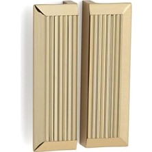 Mabelme Store Prime /çizgili Kulp Tek Adet - 96 mm Altın Rengi - SSY9060 0096 Gl