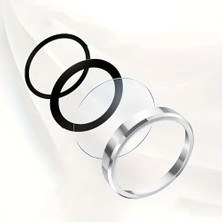 Mabelme Store Prime Lens Koruyucu (Gümüş, 17 Pro/pro Max)