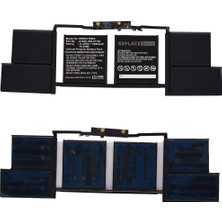 Mabelme Store Prime MacBook Pro, A1707 2016, 38.1 cm Için Yedek Pil (15 Inç), 6600 Mah, A1820 6600 Mah