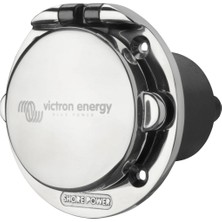 Victron Energy Victron Power Inlet 16A 250V Cee 2p+E Paslanmaz Çelik Kapaklı IP56 Dış Elektrik Giriş Soketi