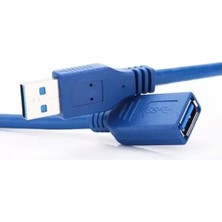 Mabelme Store Prime 2 Metre USB 3.0 Uzatma Kablosu Erkek Dişi USB 3.0 Kablo USB 3 Uzatma Kablosu USB 3.0 2 Metre Uzatma Kablosu