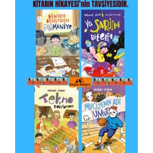 Timaş Çocuk Mehmet Gönen Kitaplığı- Dünyayayı Değiştiren Pismaniye, Ya Şarjım Biterse, Tekno Kahraman, Mucizenin Adı Umut(4kitap) Özel Ayraç Hediyelidir