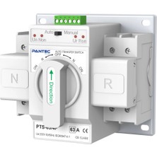 Pantec 63A Monofaz Transfer Swıtch (Otomatik)