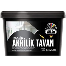 TUX Düfa Tavan Boyası Beyaz 3.5 kg