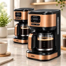 Str Store 2in1 Filtre Kahve Makinesi - Bronz Dijital Ekran