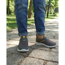 Enes Ayakkabıcılık Çocuk Bağcıksız Esnek Yüksek Taban Günlük Spor Ayakkabı Sneaker