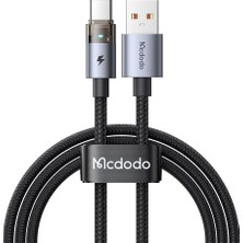 Str Store CA-6890 USB To Type-C Hızlı Şarj Kablosu | Gösterge Işıklı, 6A Akım Destekli