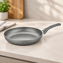 Mabelme Store Granit Tava 24 cm Tek Saplı